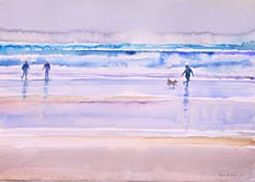 Morning Beach, Copyright 2003, Larry Welden -- Click to Expand...