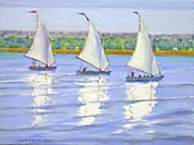 Feluccas Full-Sail, Copyright 2002, Larry Welden -- Click to Expand...